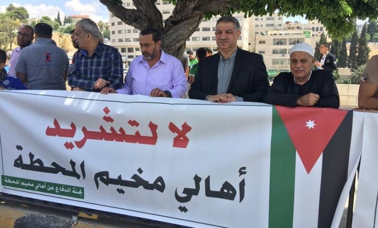 مخيم المحطة.. 400 شخص يواجهون التشرد وأمانة عمان تصر على الإزالة