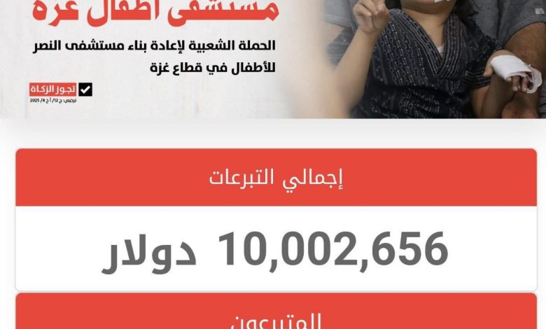 تبرعات مستشفى النصر في غزة.. نجاح يزعج السلطة الفلسطينية!