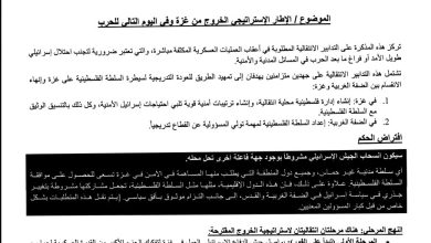 بدعم أمريكي.. أجهزة السلطة تعد خطة للانتشار في غزة بعد الحرب
