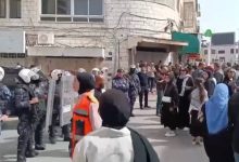 الكشف عن مشاهد صادمة في قمع مسيرة رام الله لنصرة غزة