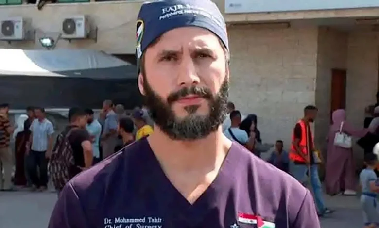 محمد طاهر.. جراح أعاد ذراع طفلة في غزة وتلقّى تهديدًا بالقتل