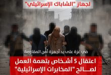 المقاومة تُحبط أخطر مهمة تجسسية للشاباك وتعتقل 5 عملاء في غزة