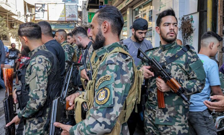 الفصائل الفلسطينية في لبنان تؤكد حقها في الحفاظ على سلاحها