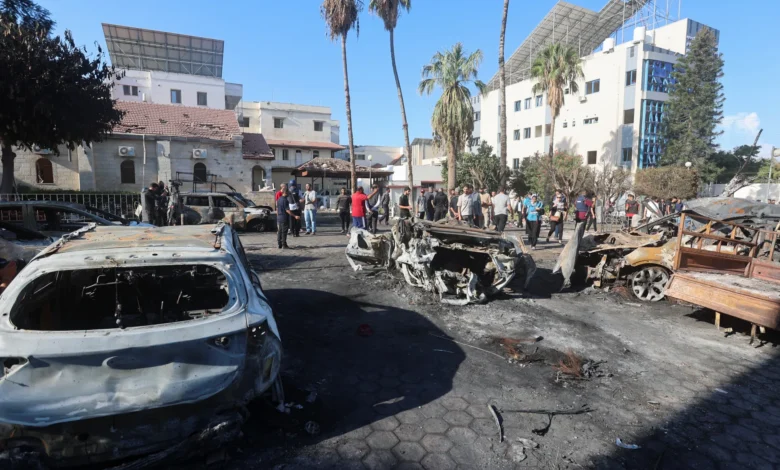مستشفى المعمداني.. تنسيق مشبوه بين مسلحين وقصف الاحتلال