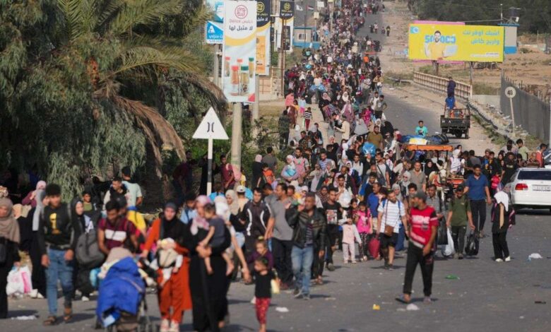 أمن المقاومة يحذر من فخ النزوح جنوب غزة وخطر الاعتقال