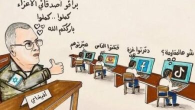 شبكة أفيخاي تروج الخرافات عن الدروع البشرية.. والواقع يكشف الحقيقة