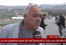 هجوم المستوطنين في دير دبوان يفضح هرولة إعلام السلطة