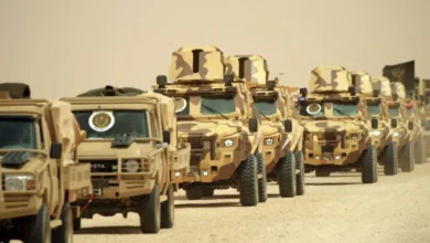 ميليشيات خليفة حفتر في ليبيا تحتجز قافلة مساعدات دولية متجهة إلى غزة