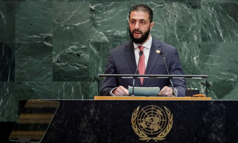 أحمد الشرع يغيب فلسطين عن خطابه أمام الأمم المتحدة ويثير انتقادات