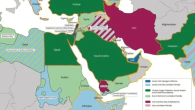 خريطة نتنياهو تصنف "إسرائيل" والإمارات ضمن تحالف علني واحد